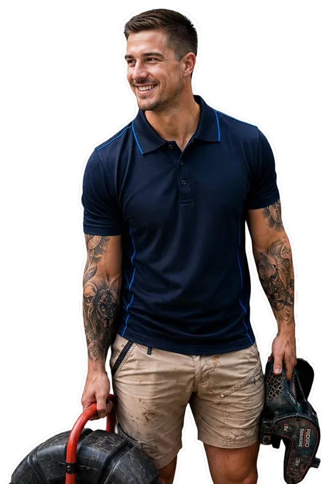 A licensed Coogee plumber with his tools